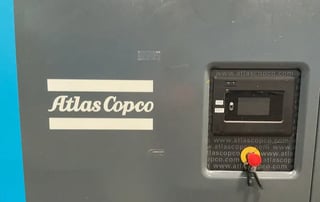 332 CFM, 185 PSI, Atlas Copco #GA45VSD FF, Rotary Screw Air Compressor, 60 HP, 4500 RPM, 2023