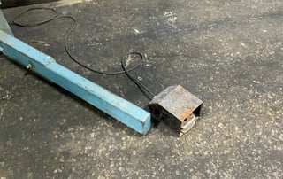 6000 lb. Ransome Machinery #60, Welding Positioner, Foot Switch