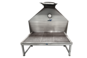New-Tech Table/Hood with Magnahelic Gauge 32" x 56" table surface; Table height 35"
