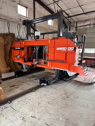 Wood-Mizer #WM-1000, Industrial Sawmill, cuts hard/soft/tropical wood 67" diameter