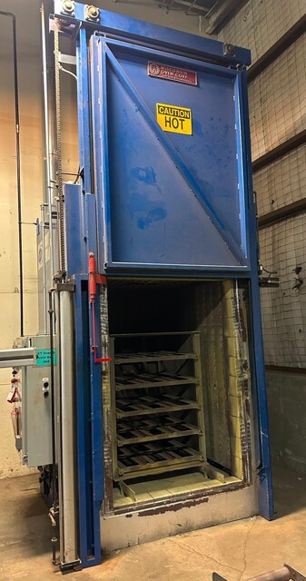 48" width x 72" H x 48" L Wisconsin Oven #SDB-8128-12G, Gas Fired, 1250°F