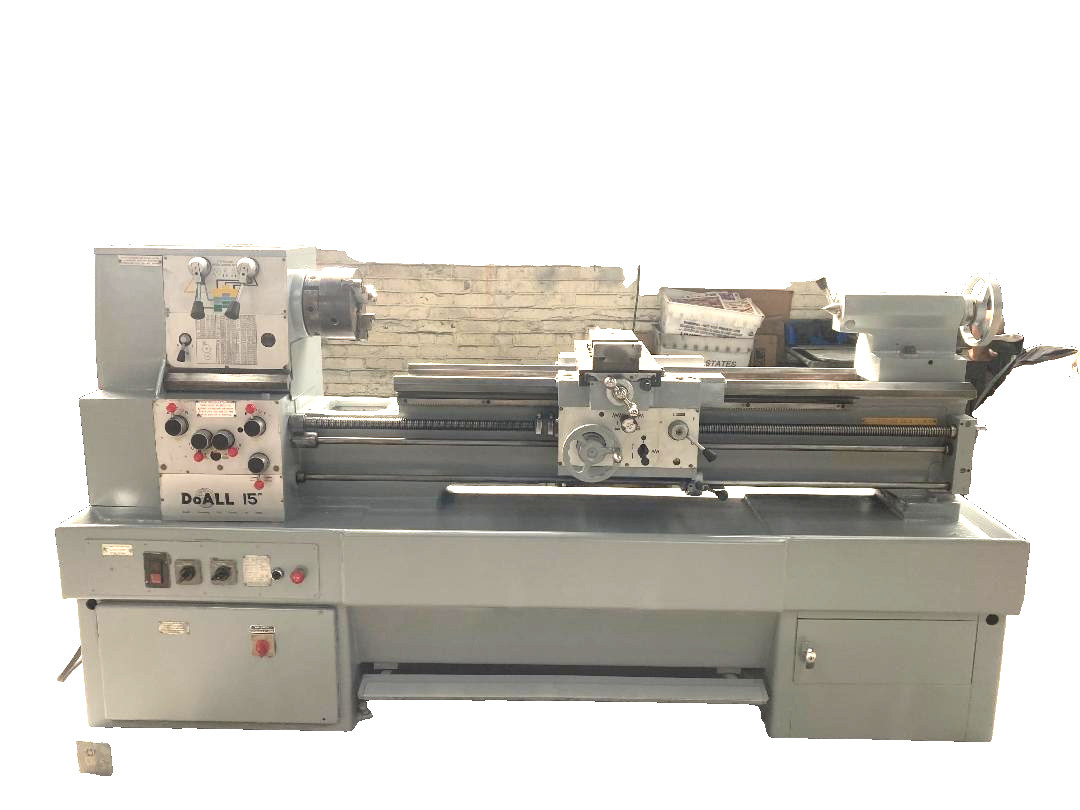 15" DoAll, Gap Bed Toolroom Engine Lathe, digital read out