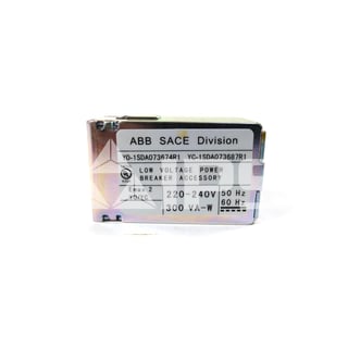 ABB Sace 240vac/dc Shunt Trip Coil Assembly For Emax 2