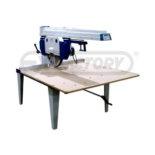 Dewalt #GA, Heavy Duty Radial Arm Saw, 5 HP, 16 diameter Blade, 1 x  3-1/8 saw arbor, 4 thickness capacity, 21 crosscut capacity