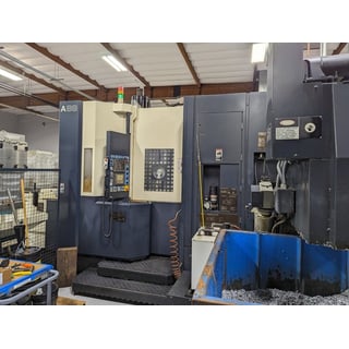 Makino #A88, 4-Axis FMX CNC horizontal machining center, 35.4