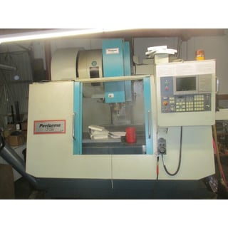 Akira-Seiki #V2AXP, CNC vertical machining center, 20 KVA, 205-235