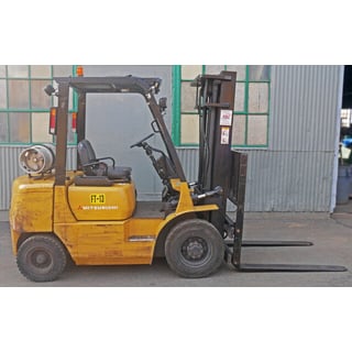 (未使用･未開封品)NBK TF ENGINEERING/Trailer/Forklift/bulldozer/Navvy 変形 合体 6体セット イエローver. 5000 lb. Mitsubishi #FG25B, Pneumatic Forklift, LPG Type
