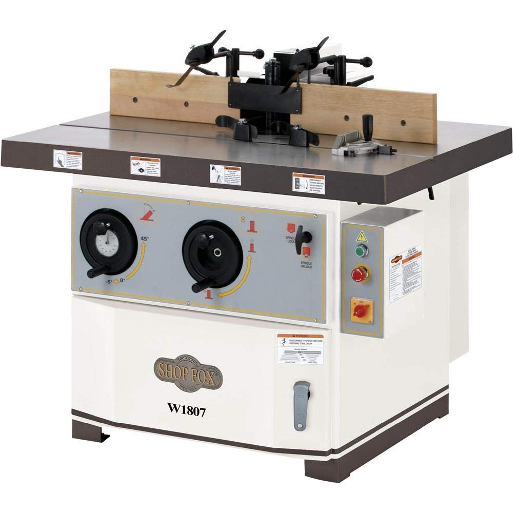 ハンドメイド☆オーダーページ【180】 Shop Fox #W1807, 7.5 HP, heavy duty spindle shaper, industrial