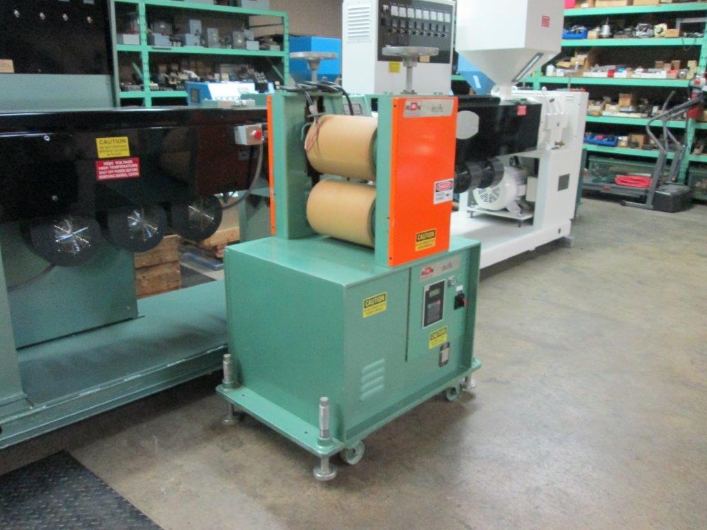 RDN #202-4, two roll puller, 14" wide, 10" diameter rolls, 1 HP DC, 230 V., 3 Ph., 2002 (2 available)