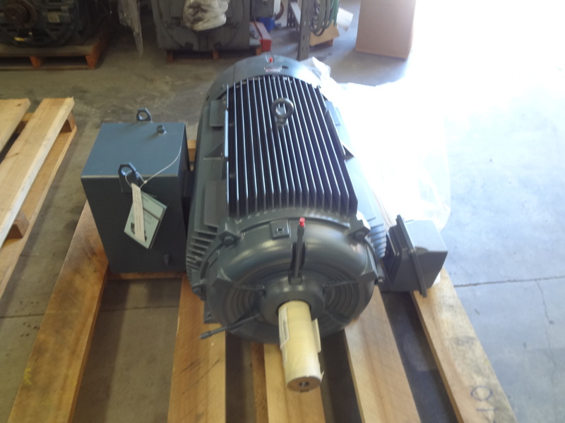 250 HP 1800 RPM General Electric /SIE, Frame 449T, TEFC, BB/RB, new ...