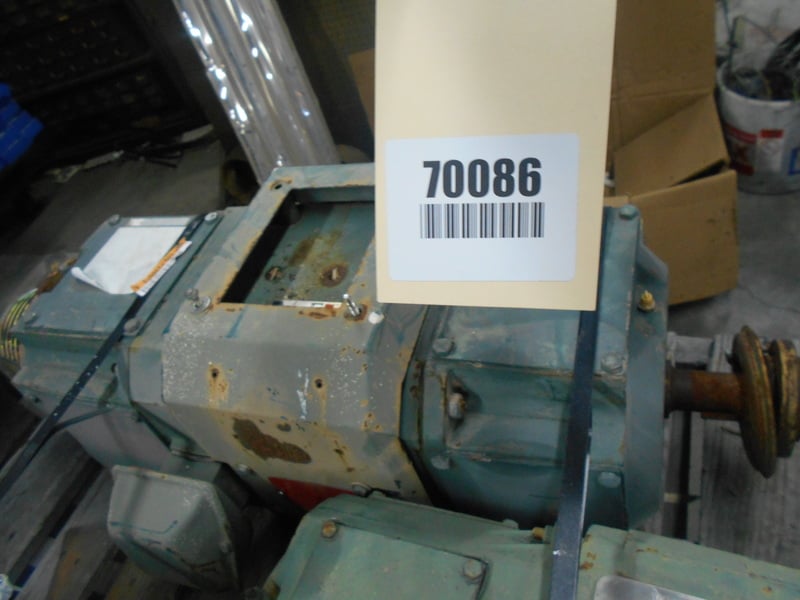 10 HP 1800 RPM Reliance, Frame 2113ATZ, TEAO, 240 VA, 150 VF