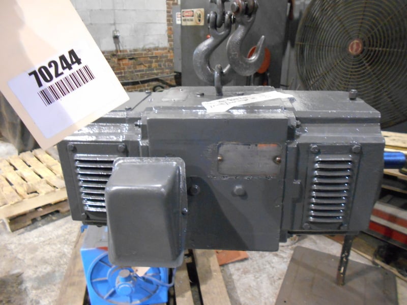 10 HP 2500 RPM Reliance, Frame 2110ATCZ, DPFG, rebuilt, 500VA, 300VF