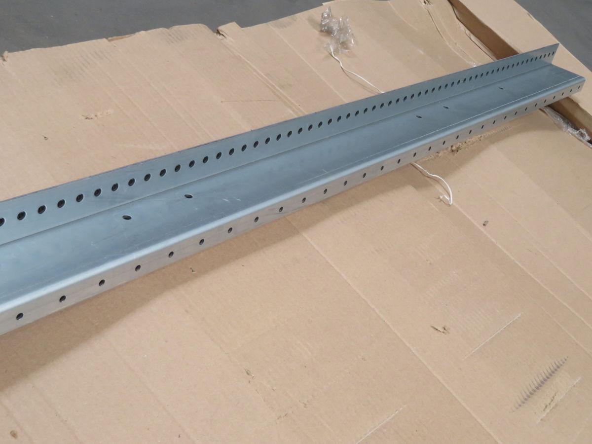 Eaton #P24L31264AFH01, Pow-R-Line Z-bracket vertical support rail, LOT of 7