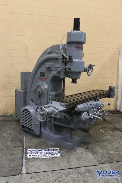 Kearney & Trecker Horizontal Vertical Universal Mill For Sale - SOLD - Call  616-200-4308