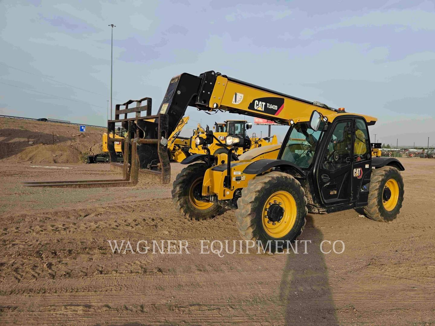 Cat TL642D, Telehandler, 2062 hours, S/N: ML801523, 2020