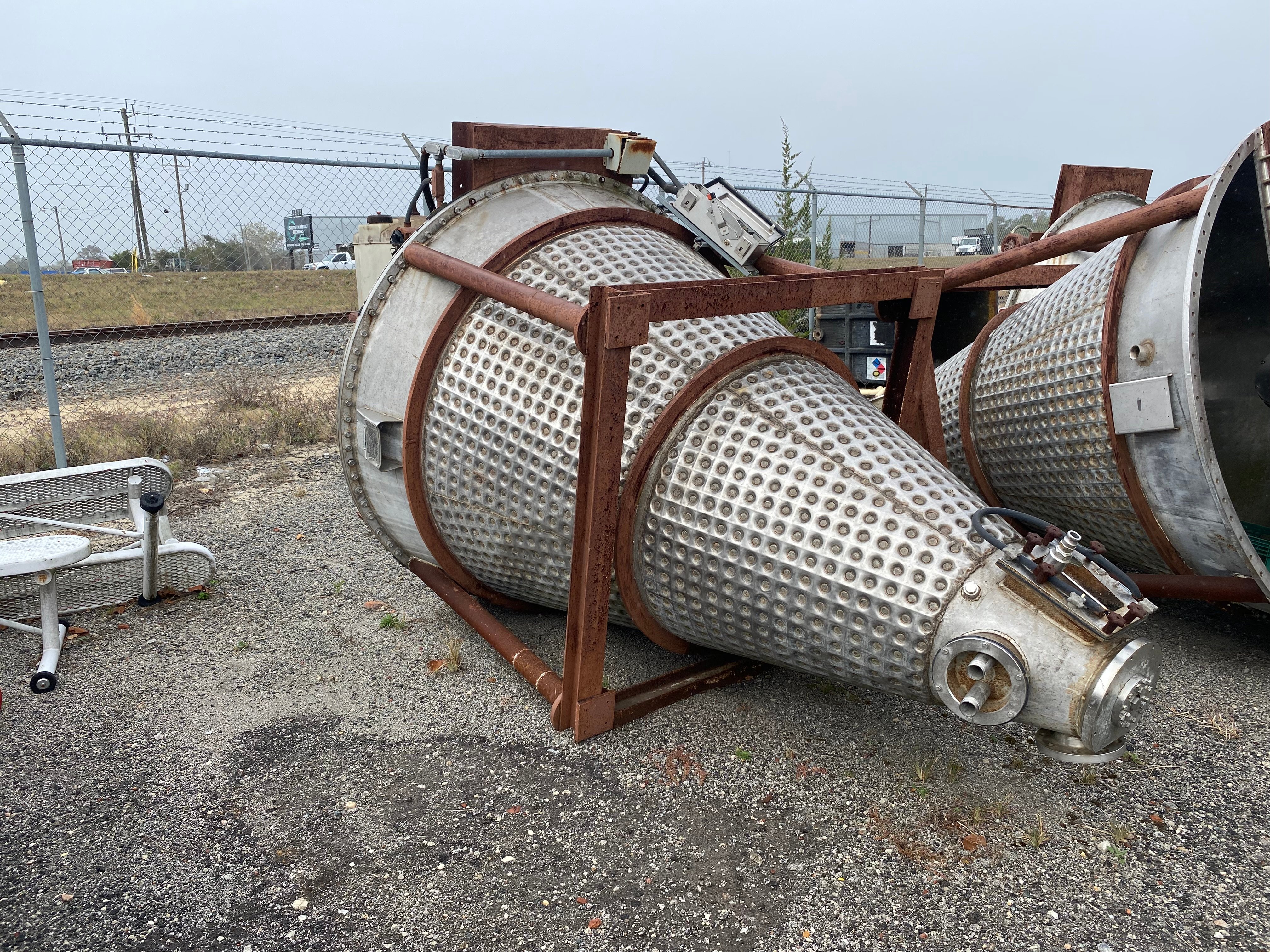 70 cu.ft. J.h. Day #MBX700, Stainless Steel Nauta Vacuum Dryer/Mixer, 125 psi @ 353&deg;F jacket, FV internal