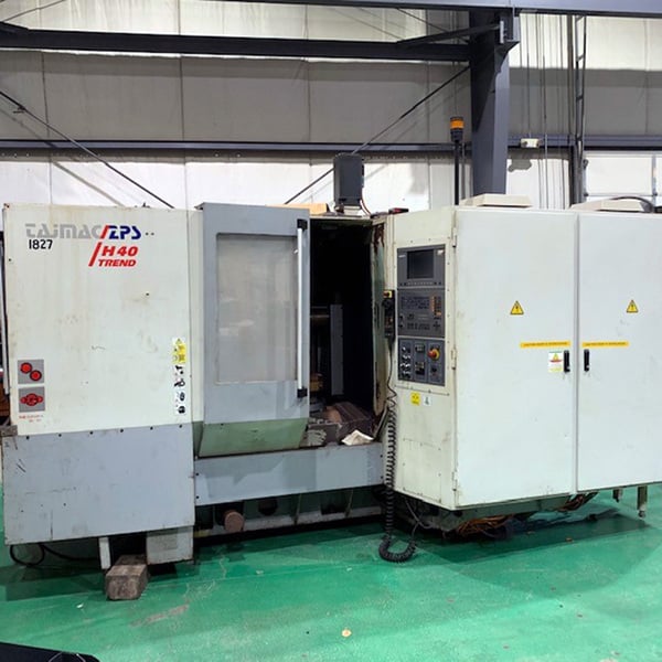 Tajmac #ZPS-H40 Trend CNC horizontal machining center, 22" X, 20" Y, 22" Z, 10000 RPM, 45 automatic tool