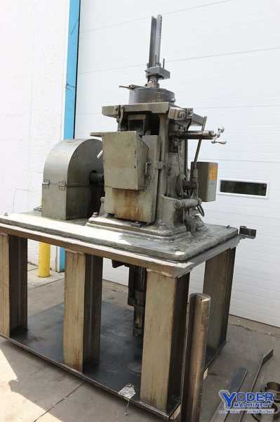 3" x 24" Mitts & Merrill #5, mechanical keyseater, 24" x 30" table, 14 FPM, #70537