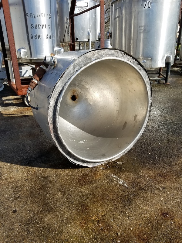 20 gallon Stainless Steel jacketed kettle, approx. 20" dia. x 20" deep