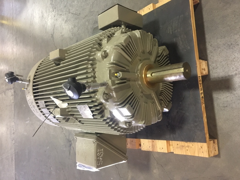 250 HP 1800 RPM General Electric, Frame 447T/449T, TEFC, BB, IEEE841,1. ...
