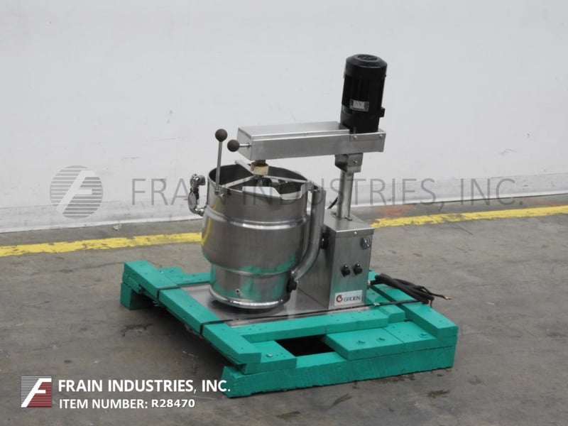 5 gallon Groen 20QTTDB7, 20 qt. 304 Stainless Steel self contained table top electric heated