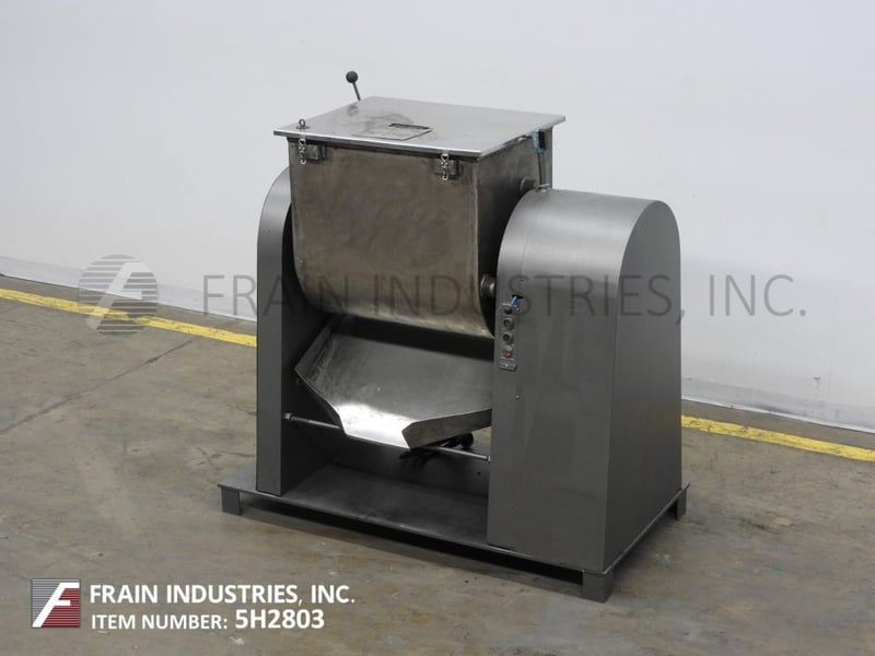 Stokes 21J, single arm, 304 Stainless Steel, sigma style mixer, hinged