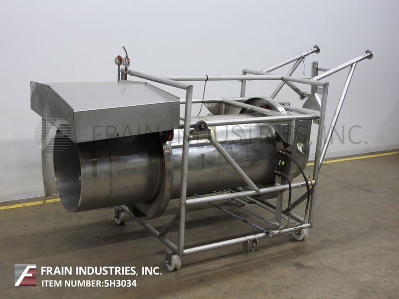Lor Don Limited, Stainless Steel, continuous motion coating drum, 36 ...