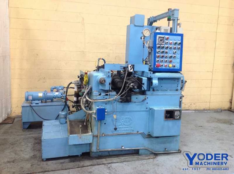 3" Landis #Lanhyrol, 2-roll extended spindle threading & form rolling machine, #65295