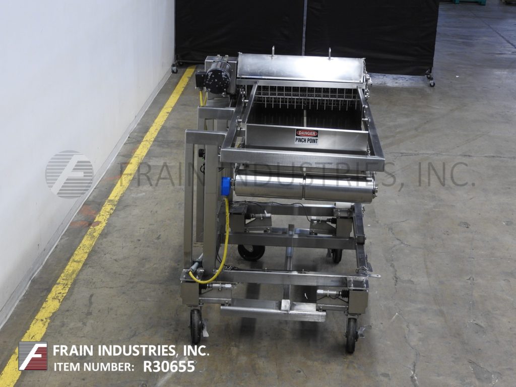 Loos Machine & Automation, topping applicator, automatic, inline ...