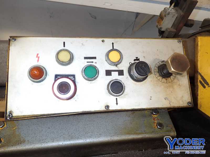 9" x 16" Jet HBS916, horiz.band saw, 2 HP, coolant, power elevation