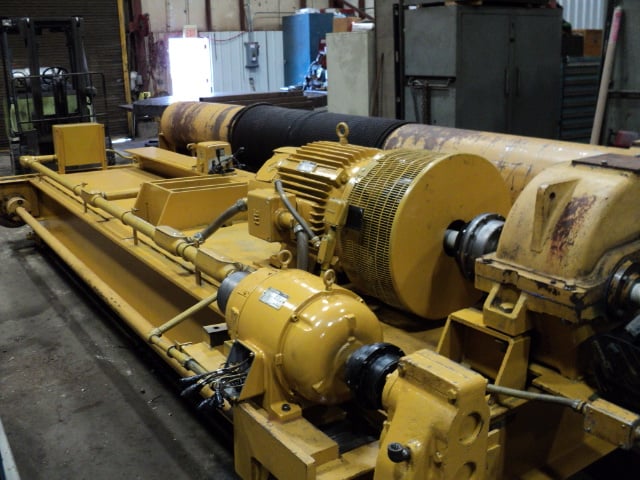 45 Ton, Whiting crane, 67' -4" span, indoor class D