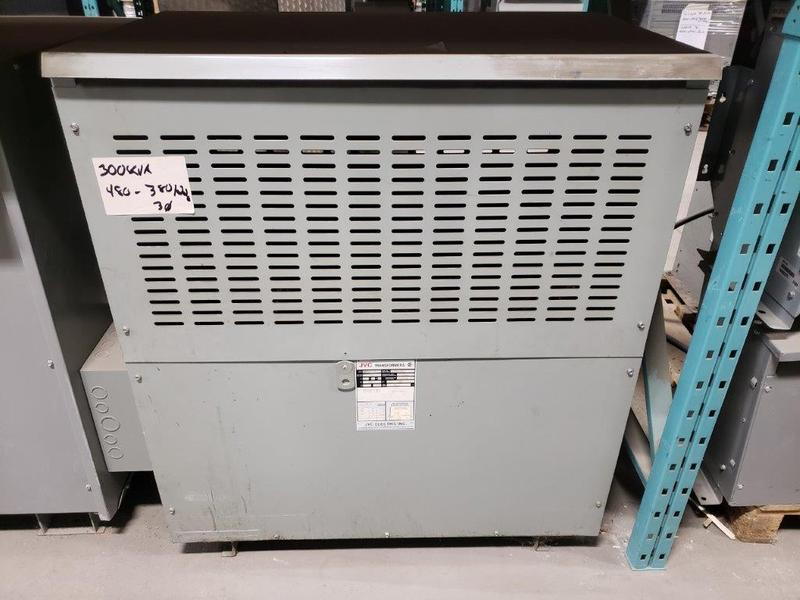 300 KVA 480 Delta Primary, 380 Wye Secondary, JVC