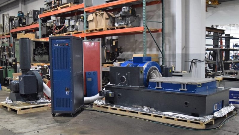 12 KIP (53.4 kn), ITS #5400, vibration system with slip table