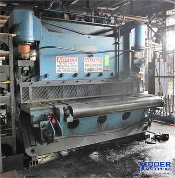 1/2" x 8' Pacific #500HD8, hydraulic, 8' OA, 99" BH, 18" stroke, automatic lube system, 40 HP, #70412