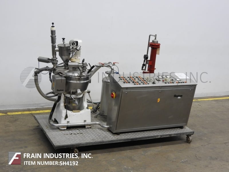 Stephan Machinery #UMM/SKHC40, 40 liter, Stainless Steel, steam jacketed, pilot plant, vacuum cooker and