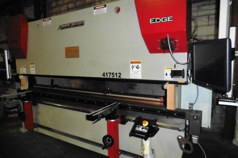 175 Ton, Accurpress Edge 417512, CNC hydraulic press brake, 12
