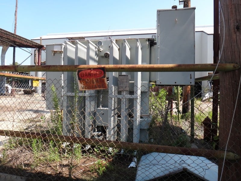 3750 KVA 13800 Primary, 2400Y/1385 Secondary, General Electric, aluminum/copper winding