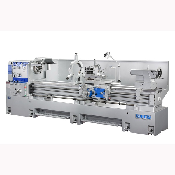 22"/31" x 80" Sharp #2280B, manual gap bed engine lathe, 4 jaw 16" chuck, inch/metric, new