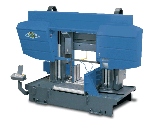 DoAll #DC-1400CNC Hercules, dual column table saw, 47" x 55", 50-262 fpm, 15 HP, new