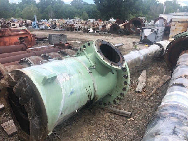 4373 GPM @ 250' TDH, Ingersoll-Rand #20KKL/YH-2, 2 stage, Size 14LF