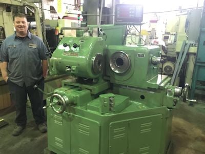 Gleason #17M, gear tester, automatic lube, draw bars, full controls, #24437