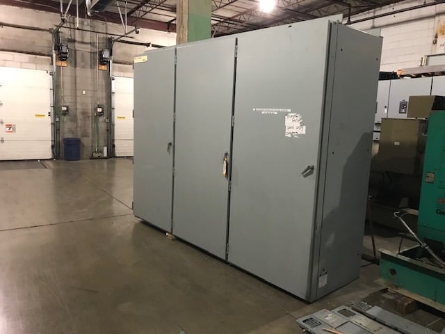 1700 HP Cutler-Hammer, ATRV, Cat E610SCA, 1.15 safety factor, 2400V., 3 sections, Nema 12, used (3 available)