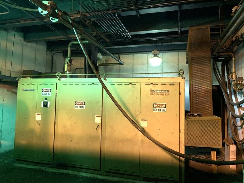 1500 KW Inductotherm Induction Furnace system for aluminum, 6.5 ton capacity, 2001 (2 available)