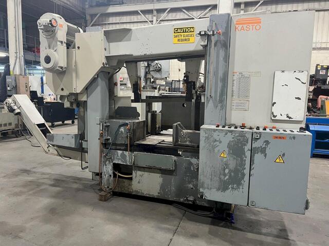 20.5" x 20.5" Kasto #HBA-520AU, automatic, 285" x2" x.050" blade, 55-410 FPM, 7.5 HP, 1997, #10649