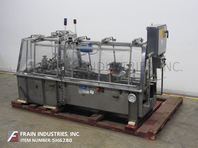 Kliklock #Right-Trac, continuous motion, lugged, tri seal, carton closer and hot melt glue sealer, 20-120