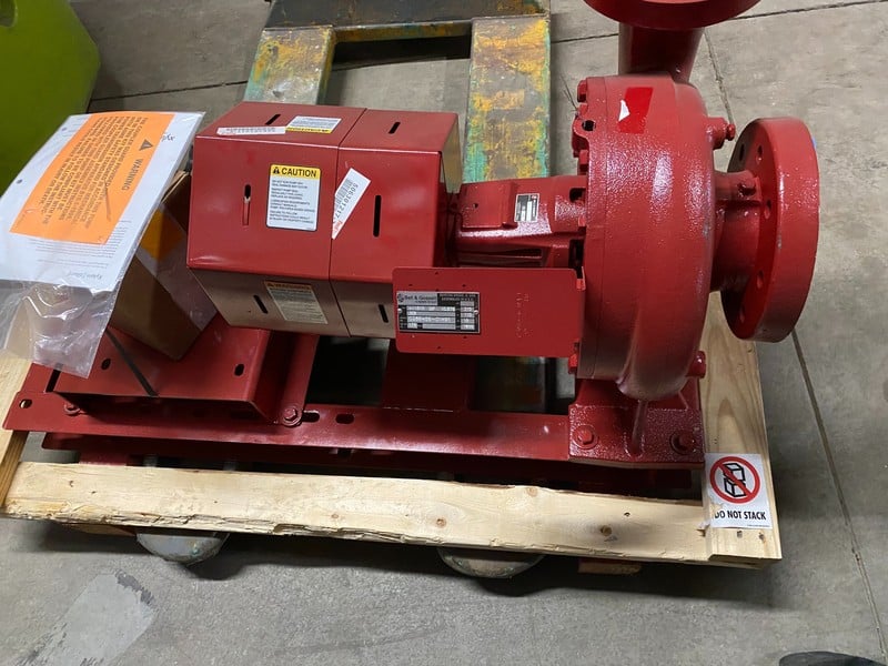 B & G Series #e-1510, 2EB, FR213T, Stainless Steel fitted, 175# MWP/125# ANSI flat flanges