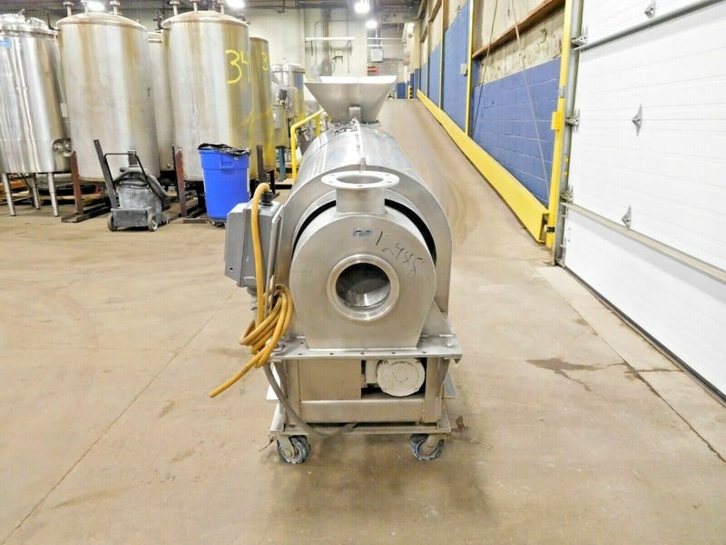 Patterson, zig zag continuous blender, Stainless Steel, 150 lb./cu.ft