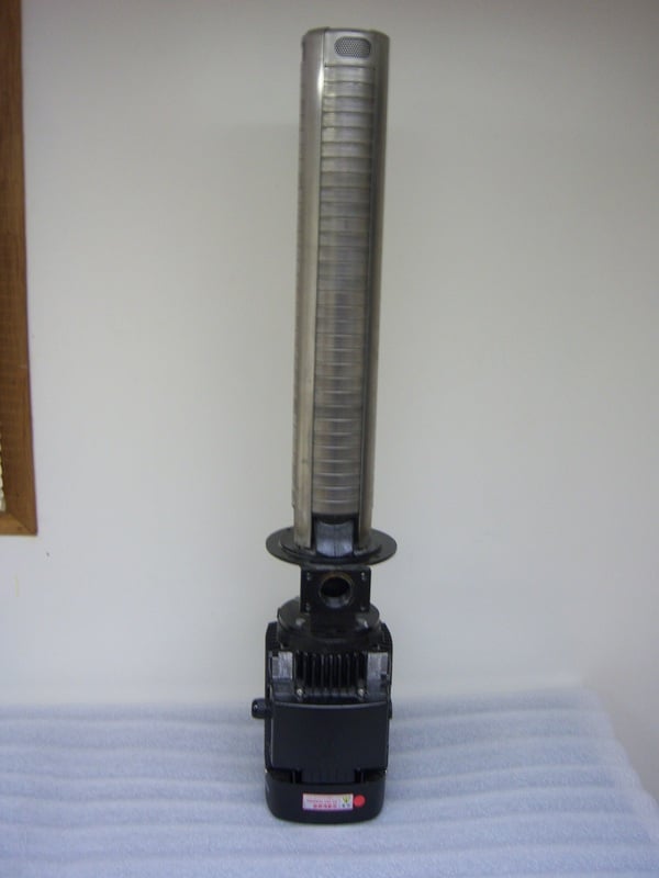 Mitsubishi #DU86700 rebuilt pump inverter, Grundfos MTR1-30/30, for Mits FAS,FAS ADV,MV, #8131