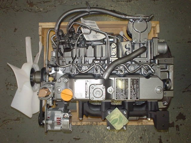 47.5 HP Yanmar #4TNV88-BGGE, factory new generator set engine, 47.5 HP ...