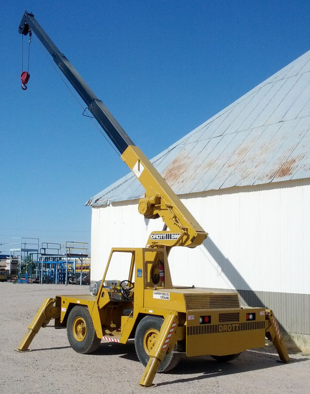 6 Ton Drott 3330 Carrydeck Crane For Sale Surplus Record